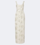 Markarian Bridal Robin belted jacquard gown