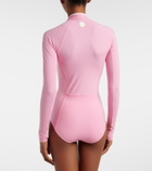 Hunza G Tyra rashguard swimsuit