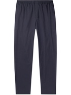 A Kind Of Guise - Banasa Straight-Leg Stretch-Cotton Seersucker Trousers - Blue