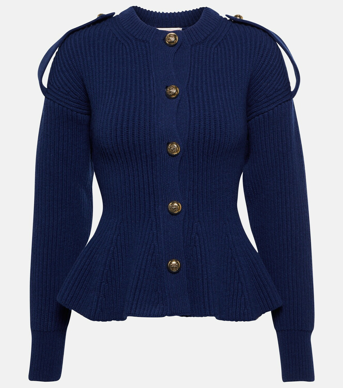 トップス ALEXANDRER McQUEEN / Blouson cardigan Alexander McQueen - High collar zipped cardigan black - The
