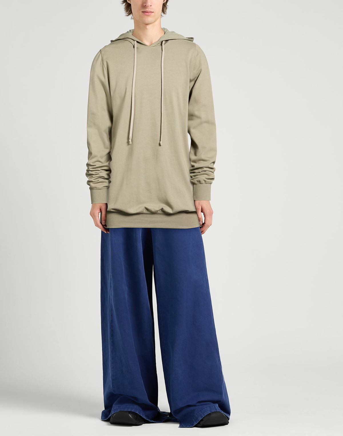 Rick Owens Mens Sweatshirt in Sage green