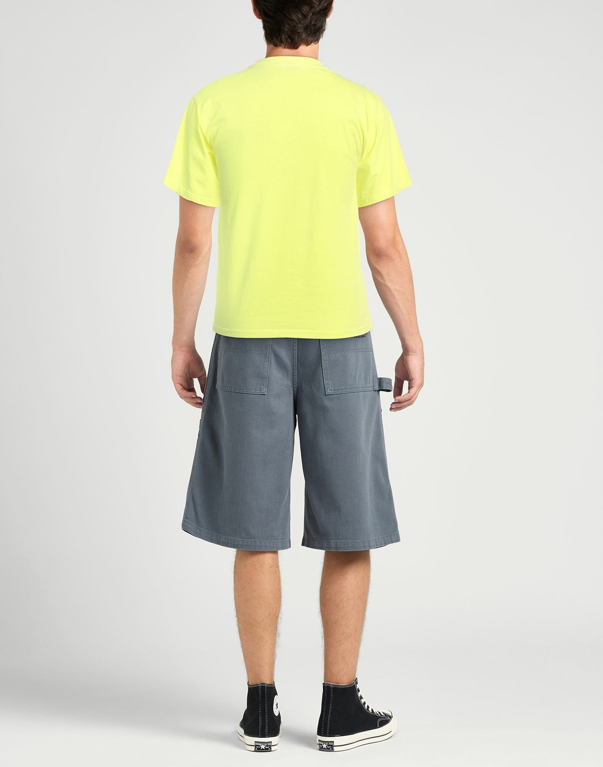 Aries Mens T-shirt in Yellow