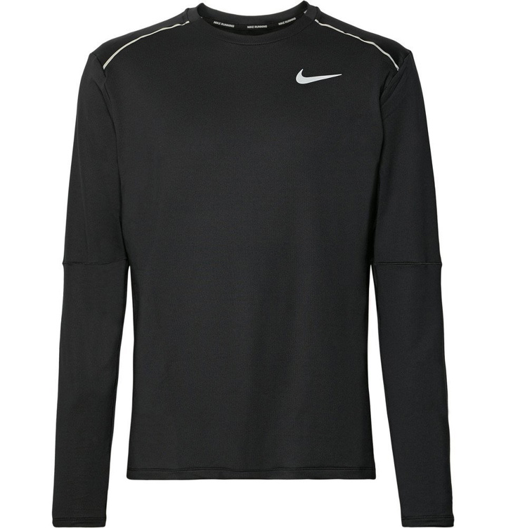 Photo: Nike Running - Element 3.0 Loopback Dri-FIT T-Shirt - Black