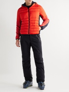 Aztech Mountain - Ozone Panelled Nylon, Stretch-Jersey and Ripstop Hooded Ski Jacket - Red
