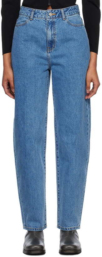 Photo: AMOMENTO Blue Tapered Jeans