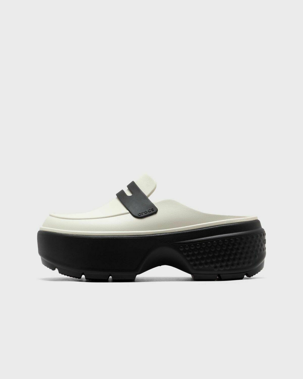 Crocs Stomp Loafer Black/White Sandals & Slides
