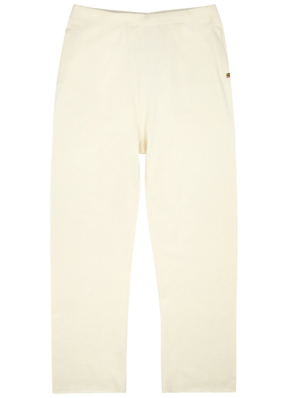 Photo: Extreme Cashmere N°320 Rush Cashmere-blend Sweatpants - Cream - One Size
