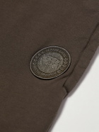 Canada Goose - Rove Logo-Appliquéd Cotton-Jersey Sweatpants - Brown