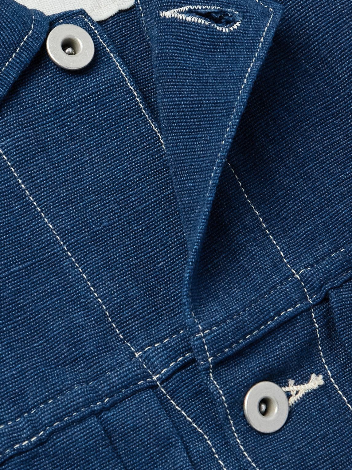 Story Mfg. - Tuesday Cotton-Canvas Jacket - Blue
