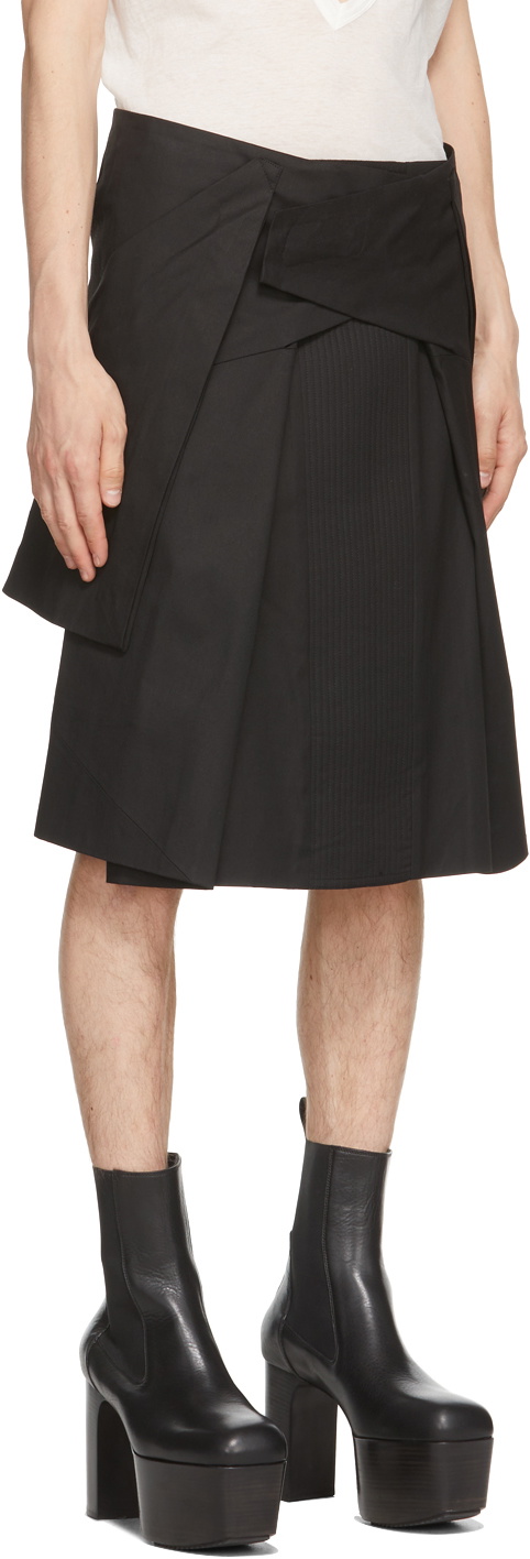 Rick Owens Black Strutter Skirt Rick Owens