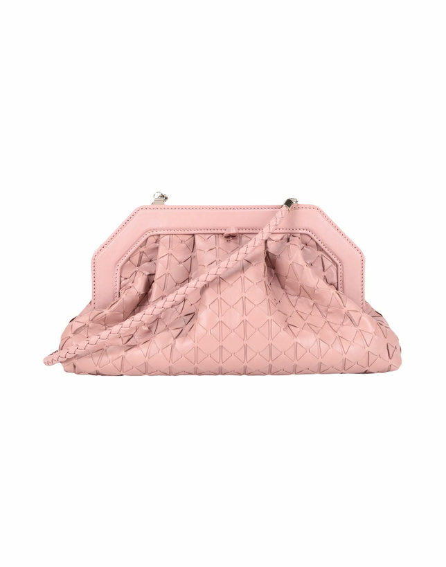 Photo: Serapian Secret Clutch Mosaico Blush Womens Cross-body bag Antique rose