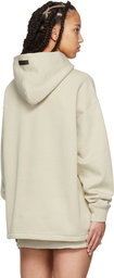 Essentials Beige Relaxed Hoodie