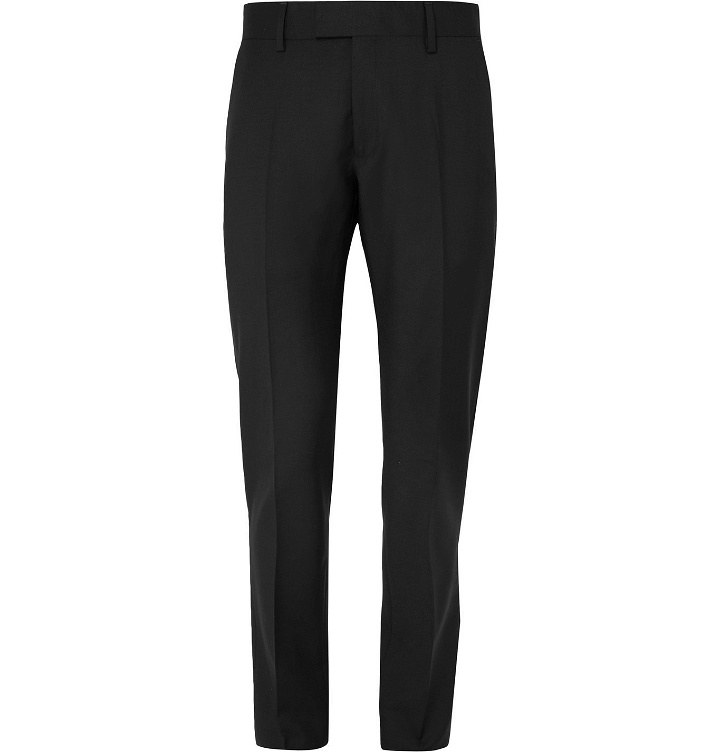 Photo: SALLE PRIVÉE - Black Rocco Slim-Fit Wool and Mohair-Blend Suit Trousers - Black