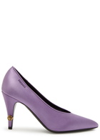 Versace Decollete 90 Satin Pumps