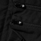 South2 West8 Men's Multi-Pocket Zipped Down Vest in Black