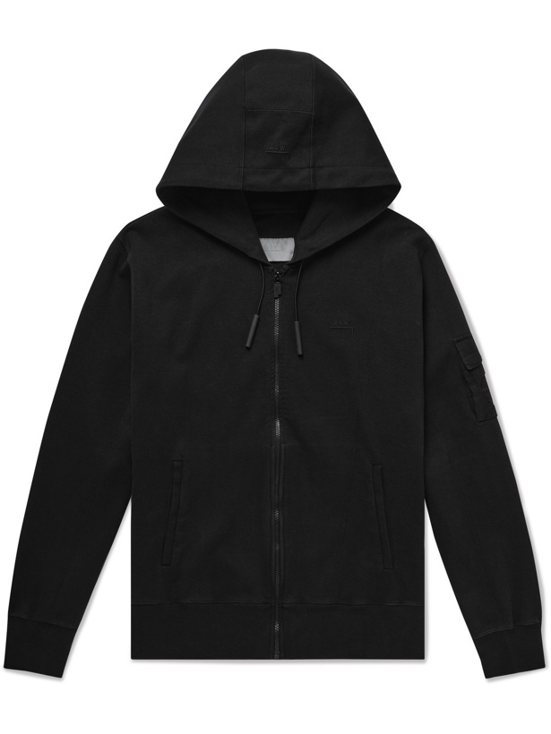 Photo: A-COLD-WALL* - Stretch-Cotton Jersey Hoodie - Black - S