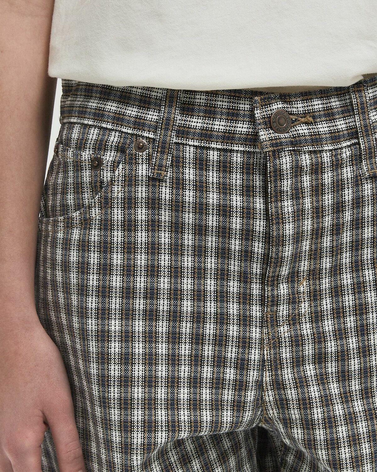 Levis HIGH BAGGY SHORT brown/white Womens Casual Short
