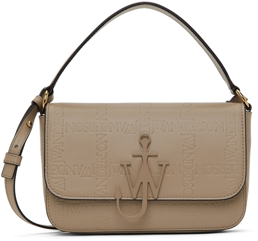 JW Anderson Taupe Midi Anchor Shoulder Bag JW Anderson