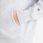Champion Men's Reverse Weave Fleece Zip Hoodie in Grey