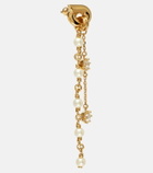 Ferragamo Gancini embellished drop earrings