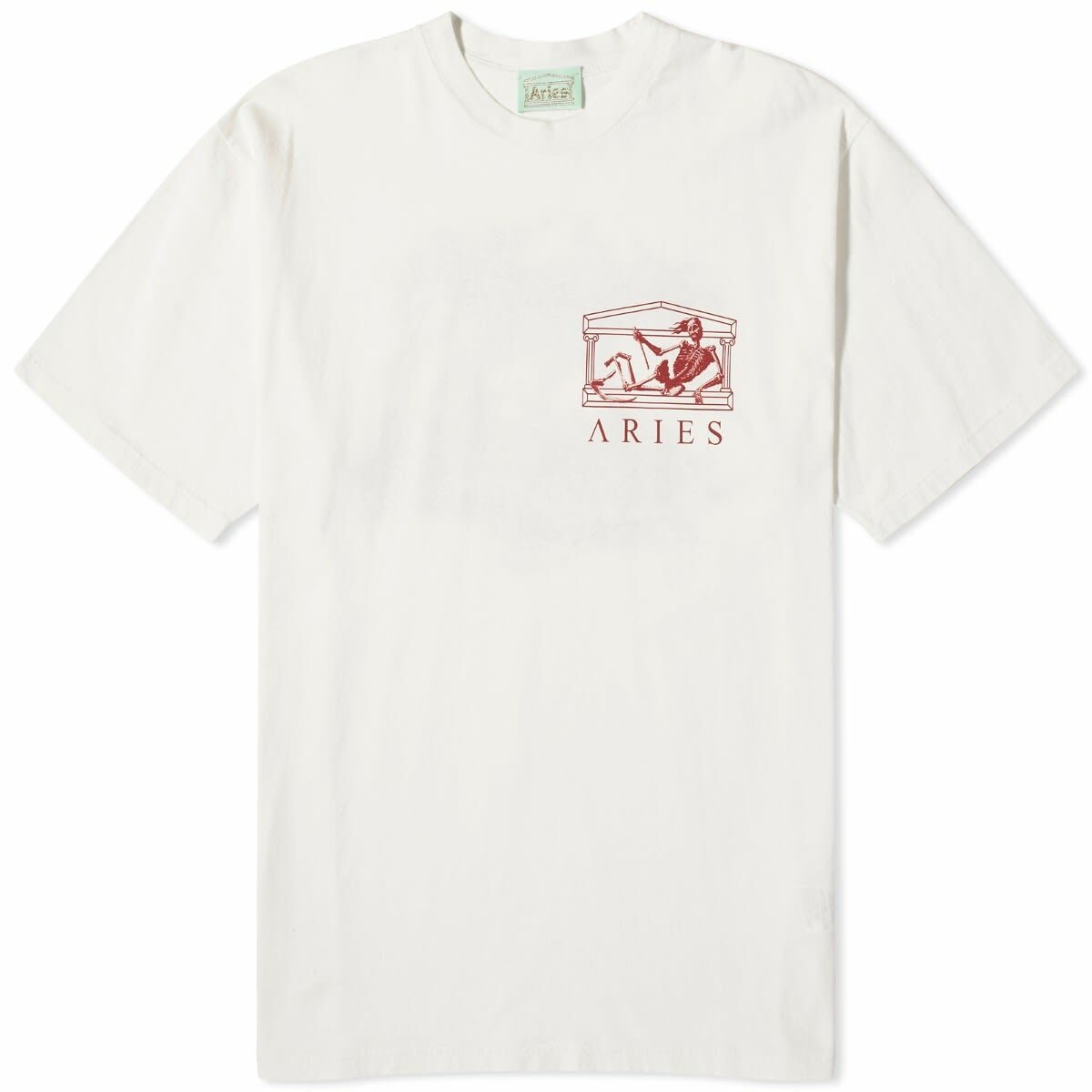 Photo: Aries UFO Toile de Jouy T-Shirt in Off White