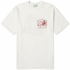 Aries UFO Toile de Jouy T-Shirt in Off White