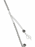 BLUMARINE - Rose & Cross Collar Necklace