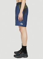 The North Face - TNF X Colour-Blocked Shorts in Dark Blue