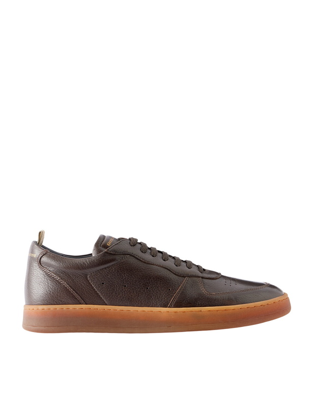 Photo: Officine Creative - Asset 001 Deerskin Sneakers - Brown
