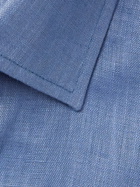Favourbrook - Colne Linen Shirt - Blue