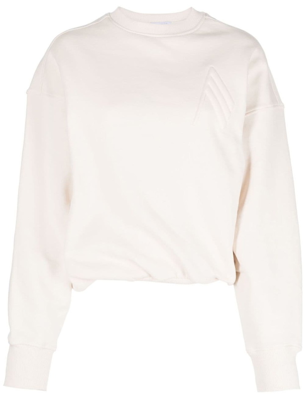 Photo: THE ATTICO - Cropped Fleece Sweatshirt