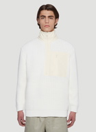 Turtleneck Sweater in White