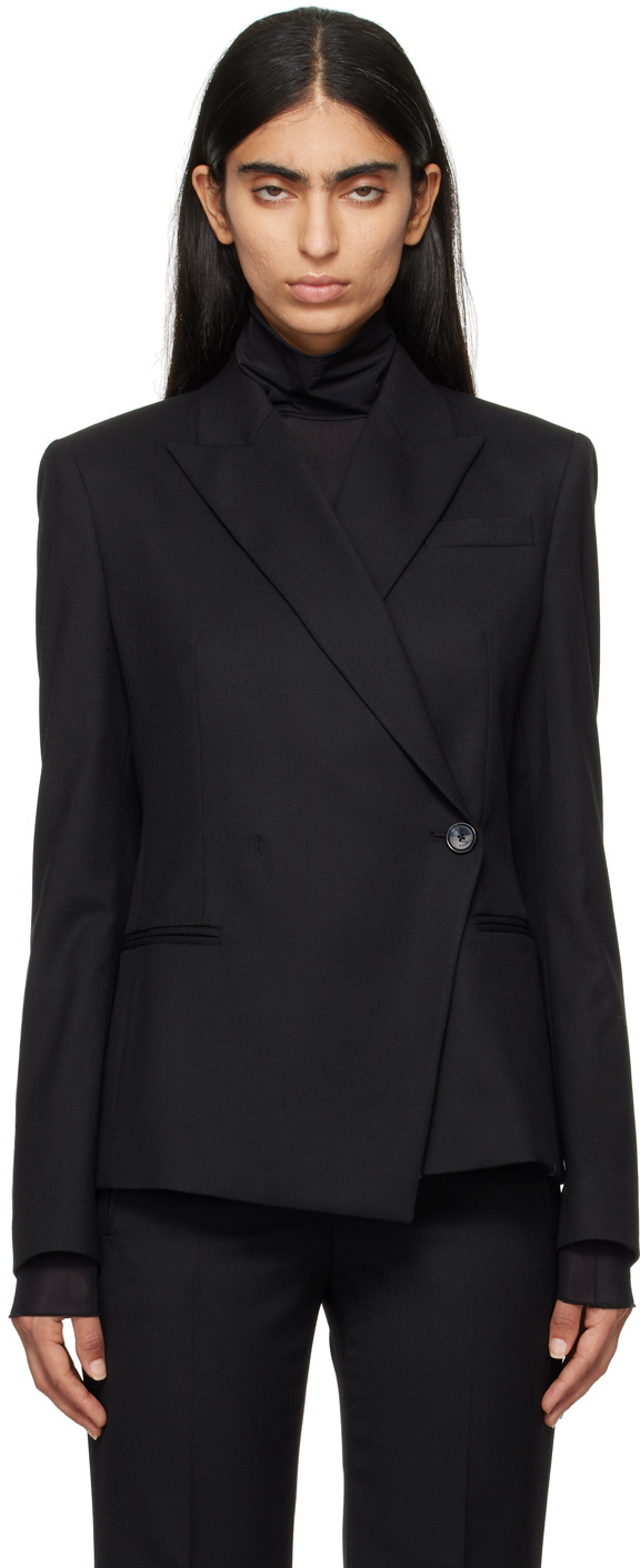 BOSS Black Slim-Fit Wool Twill Blazer
