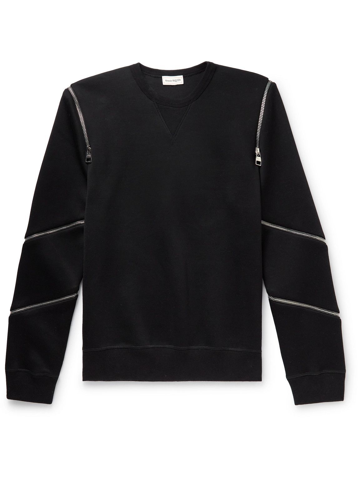 Alexander mcqueen sweatshirt on sale black