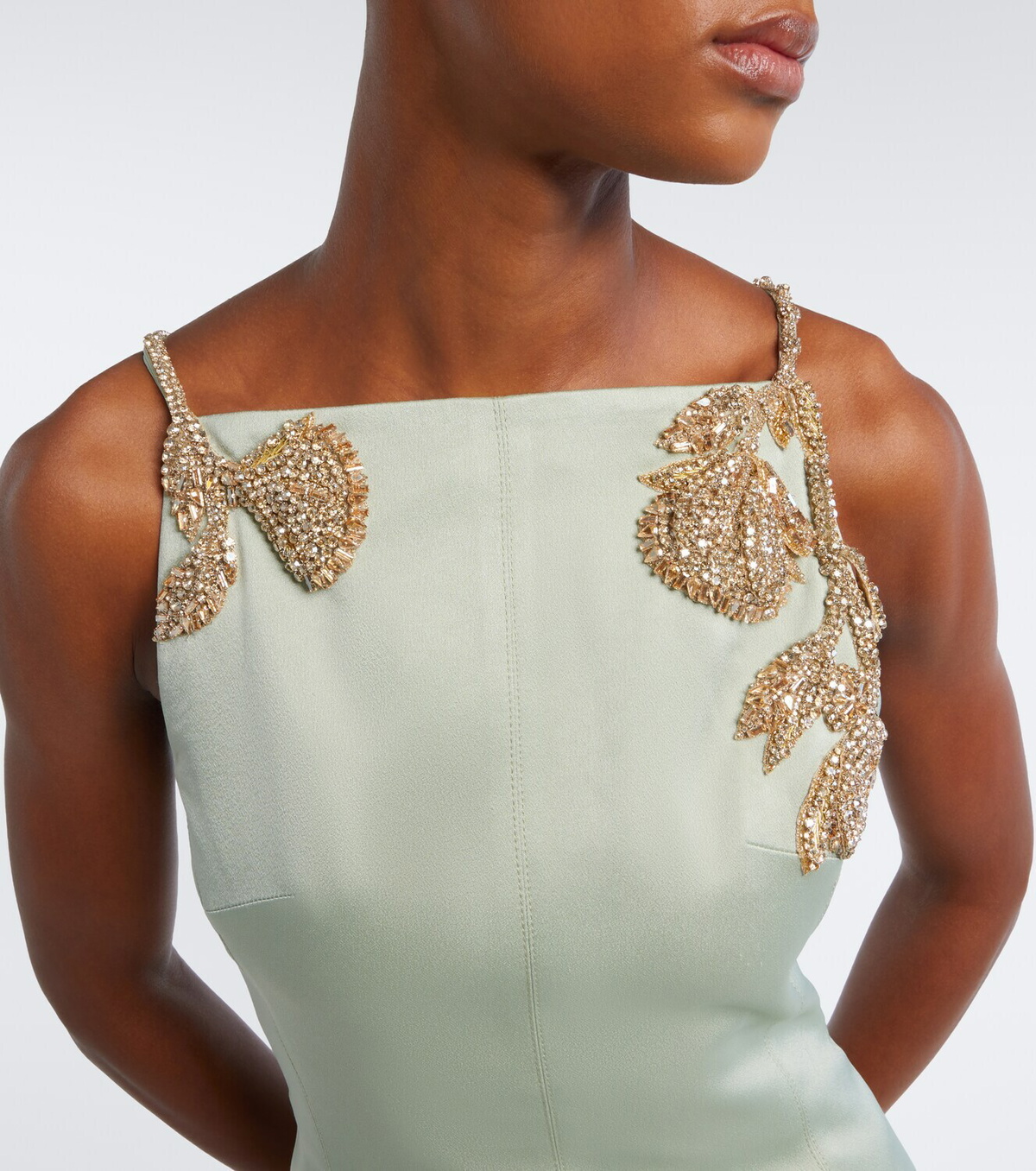 Rachel Gilbert Sorrento embellished gown