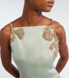 Rachel Gilbert Sorrento embellished gown