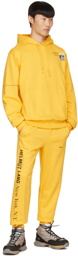 Helmut Lang Yellow Cotton Lounge Pants