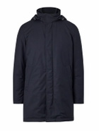 Herno - Padded Twill Hooded Down Parka - Blue