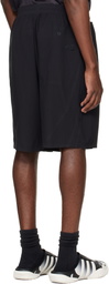 Y-3 Black Ultralight Woven Shorts