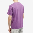 Dime Men's Classic Small Logo T-Shirt in Violet