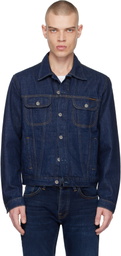 Nudie Jeans Indigo Danny 40s Redcast Denim Jacket