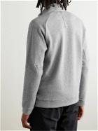 Lululemon - Textured Cotton-Blend Jersey Half-Zip Sweater - Gray