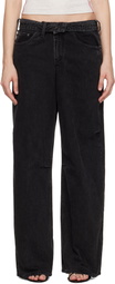 Ksubi Black Ksuper Flip Jeans