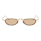 Thom Browne Gold TB-913 Sunglasses