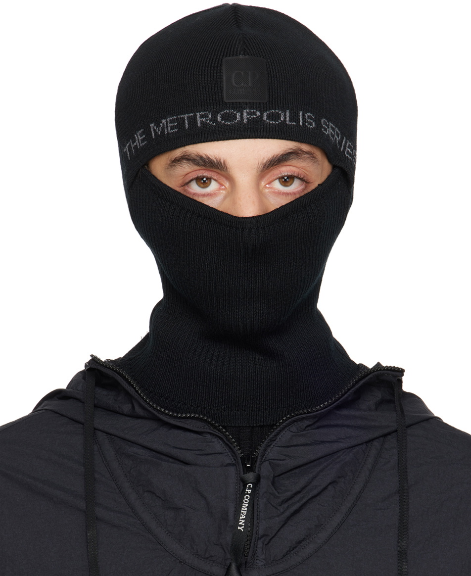 【名作】C.P. COMPANY Baraclava knit C.P. Company goggle-detail Knit Balaclava | Black | FARFETCH