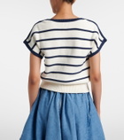 Loewe Striped cotton and wool sweater