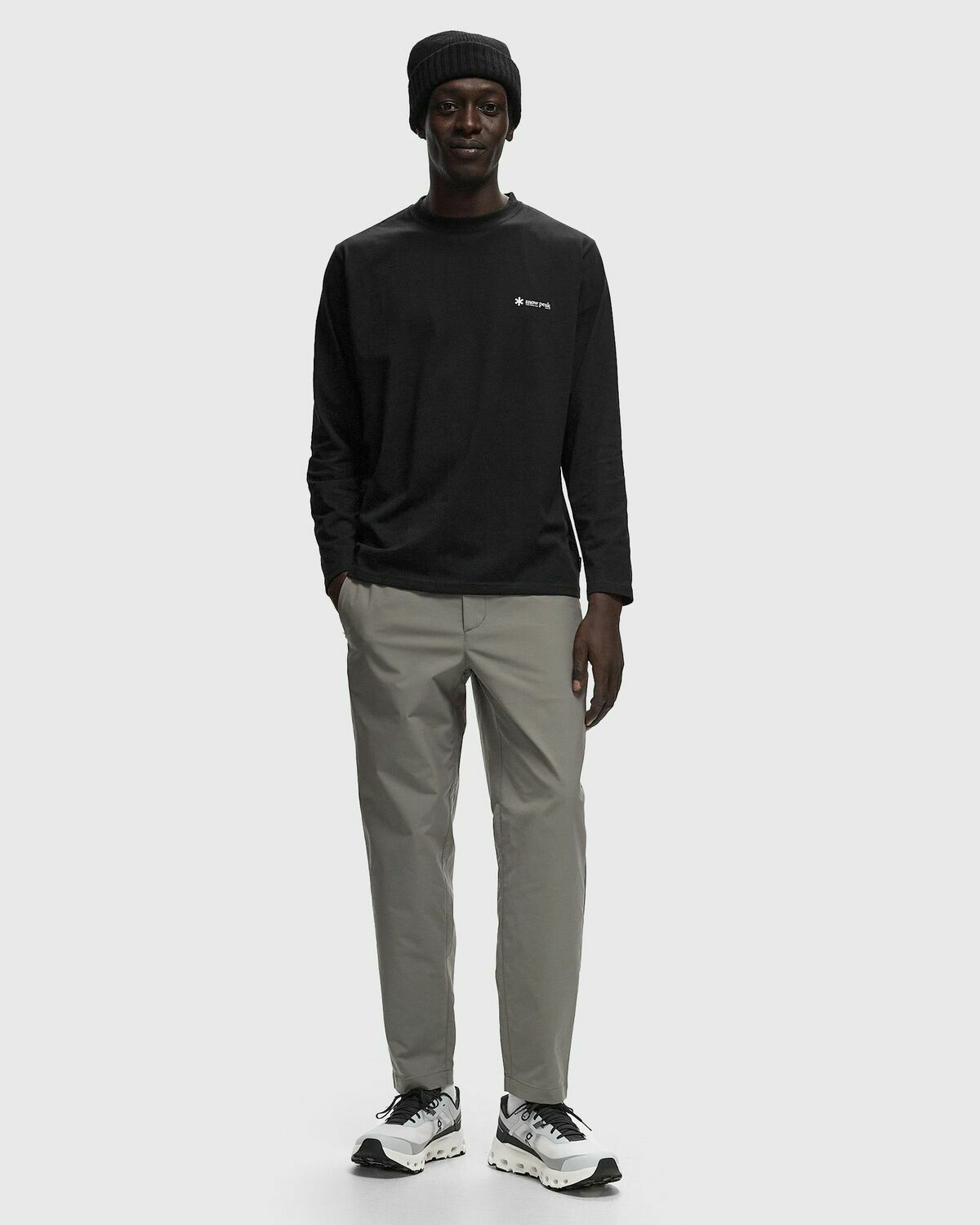 Snow Peak Double Weave Pants Grey Casual Pants Snow Peak