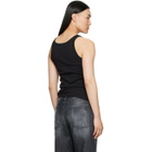 Diesel Black T-Wife-Dco Tank Top