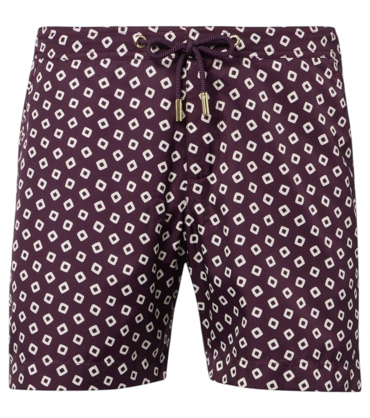 Photo: Orlebar Brown Bulldog printed swim trunks