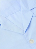 CDLP - Camp-Collar Lyocell Pyjama Shirt - Blue